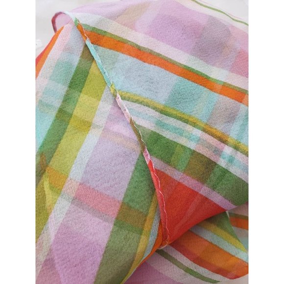 Coach Multicolor Striped Scarf - Picture 2 of 4